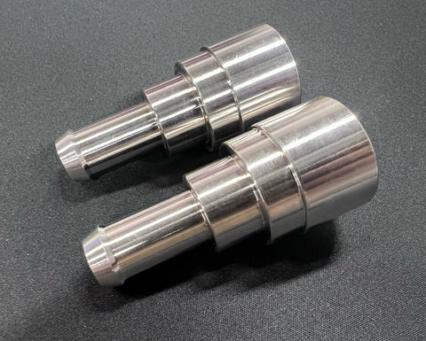 Glenn's Auto Performance 99-13 GM Truck Stainless Steel Heater Fittings (PAIR)