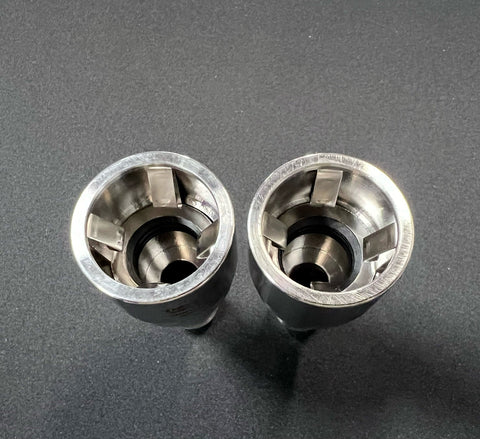 99-13 GM Truck Stainless Steel Heater Fittings (PAIR)