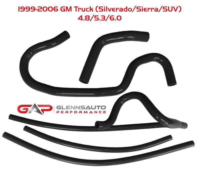 Molded Silicone Radiator Hose Kit for 99-07 Silverado/Sierra – Glenn's Auto  Performance