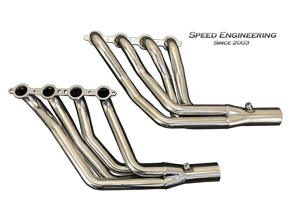 SPEED ENGINEERING LS SWAP LONG TUBE HEADERS 1967-1974 CAMARO & NOVA