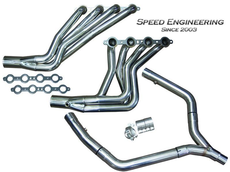 SPEED ENGINEERING LONG TUBE & Y-PIPE 98-02 CAMARO