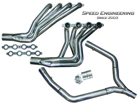 Speed Engineering SPEED ENGINEERING LONG TUBE & Y-PIPE 98-02 CAMARO