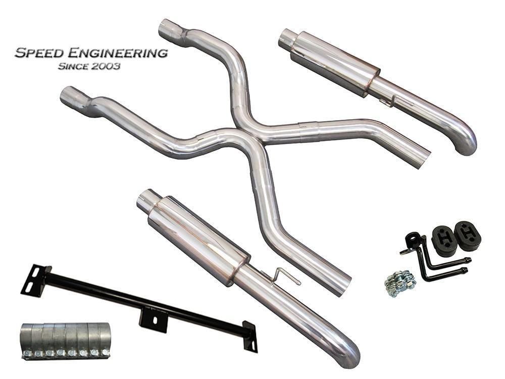 Speed Engineering LS/LT Swap 73-87 C10 Truck True Dual Exhaust Kit