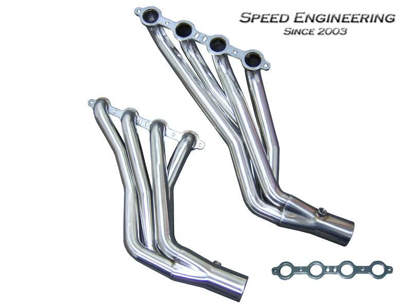 SPEED ENGINEERING LS SWAP LONG TUBE HEADERS 1964-1988 A, G, F, & X-Body