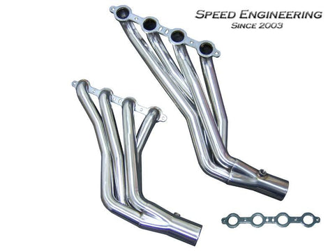 Speed Engineering SPEED ENGINEERING LS SWAP LONG TUBE HEADERS 1964-1988 A, G, F, & X-Body