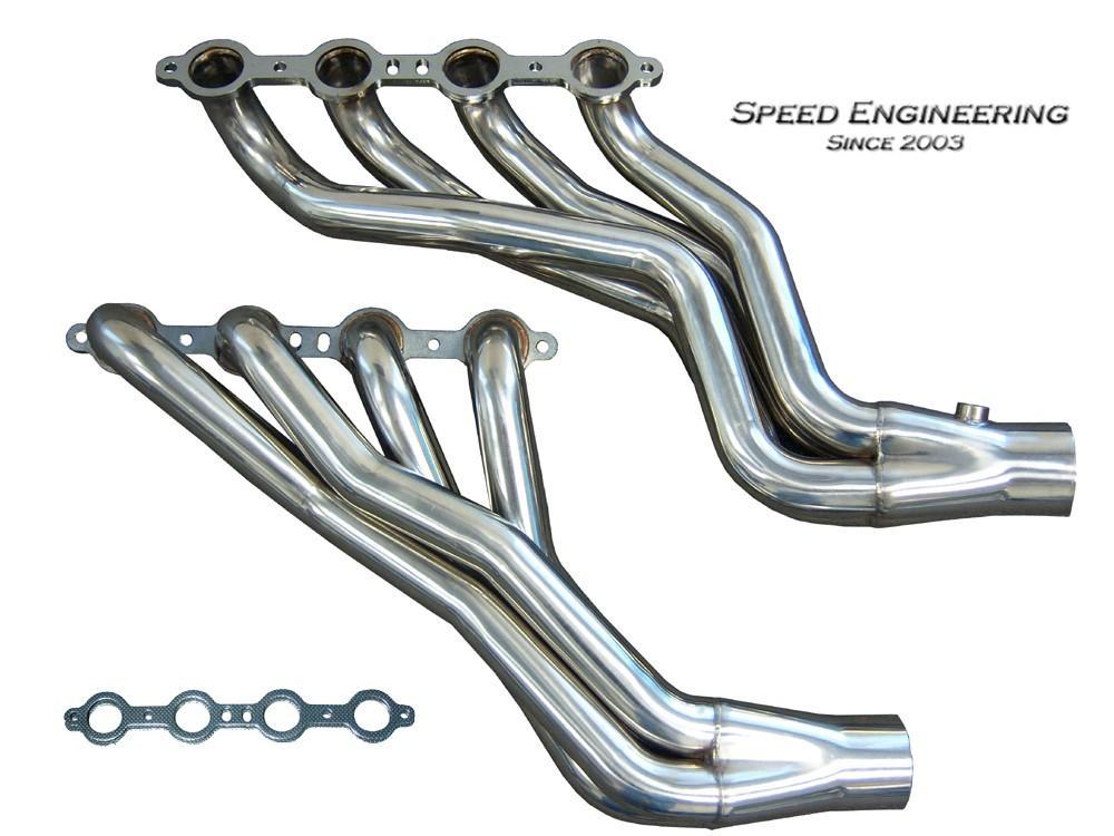 SPEED ENGINEERING LS SWAP LONG TUBE HEADERS 1982-1992 3RD GEN F-BODY