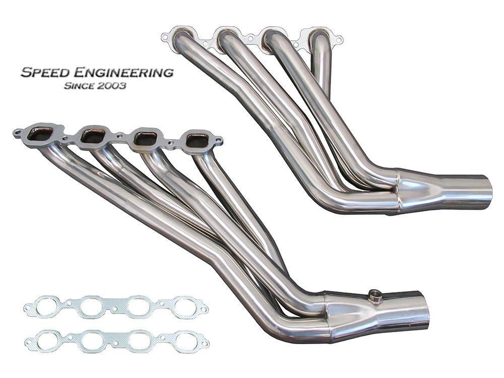 SPEED ENGINEERING LT SWAP LONG TUBE HEADERS 1960+ C10 TRUCK