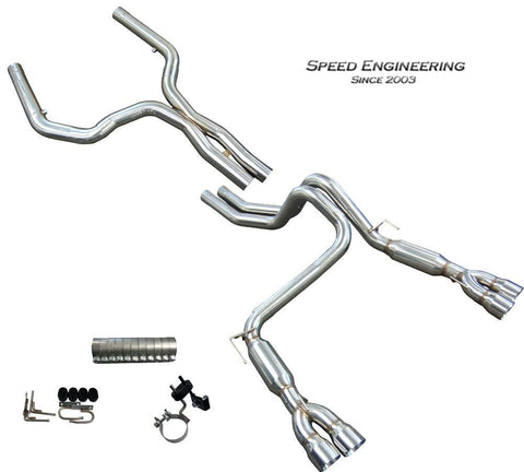 Speed Engineering SPEED ENGINEERING TRUE DUAL EXHAUST (REAR EXIT) 98-02 CAMARO