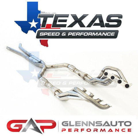 Texas Speed No; Off-Road Connection Pipes Only Texas Speed (TSP) 2015+ Mustang 5.0L 1-7/8" Long Tube Headers